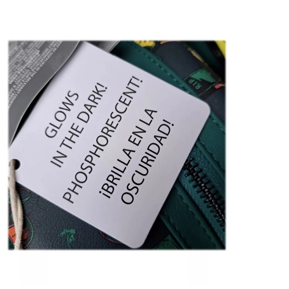 Loungefly Disney Parks Halloween Mickey Pumpkin BACKPACK Glows in the Dark NEW - Picture 7 of 7